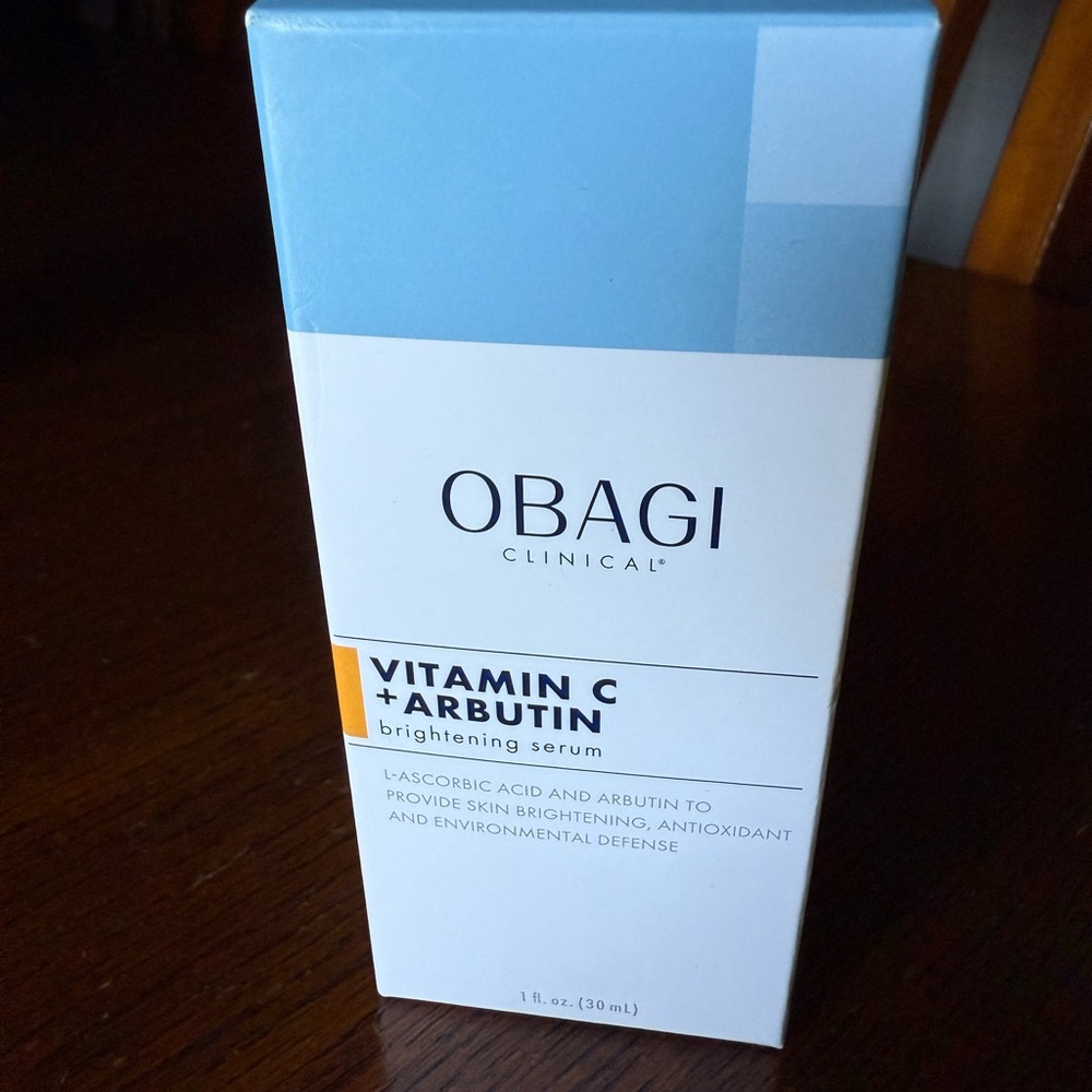 Obagi Clinical Vitamin C+ Arbutin Brightening Serum NIB Sealed Full Size 1 fl oz